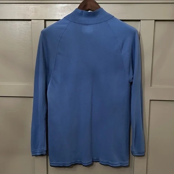 Patagonia Capilene Quarter Zip Pullover Long Sleeve Top Blue Size XL - Picture 5 of 6
